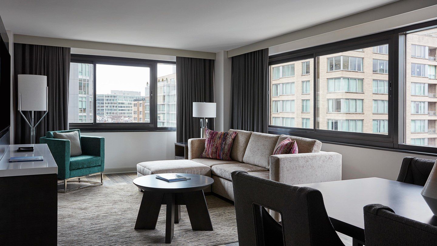 Washington Marriott Georgetown Otel Oda fotoğraf